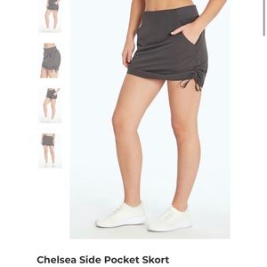 NWT Marika Skort Forged Iron Gray with Pockets